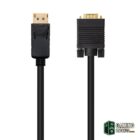 Nanocable Cable Conversor DP a VGA negro, 2 M-Accesorios Imagen y Sonido Gamingdaganzo.com