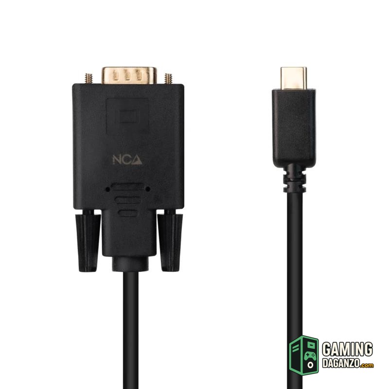 Nanocable Cable Conversor USB-C/M a VGA/M 1,8 M-Accesorios PC y TPV-1 Gamingdaganzo.com