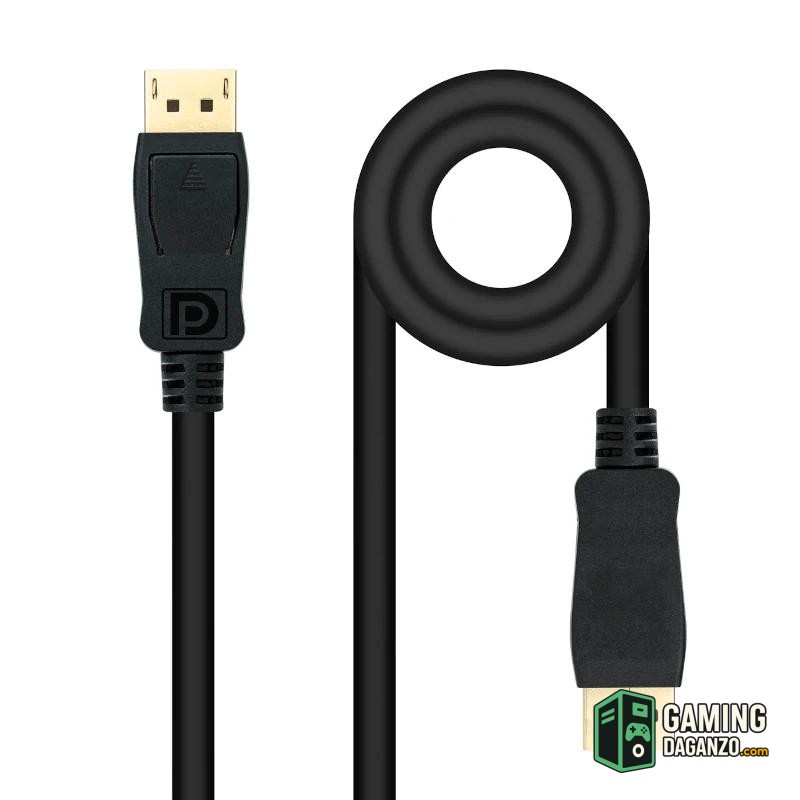 Nanocable Cable Displayport 1.4 DP/M-DP/M 1,5m-Accesorios Imagen y Sonido-1 Gamingdaganzo.com
