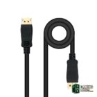Nanocable Cable Displayport 1.4 DP/M-DP/M 3,0m-Accesorios Imagen y Sonido Gamingdaganzo.com