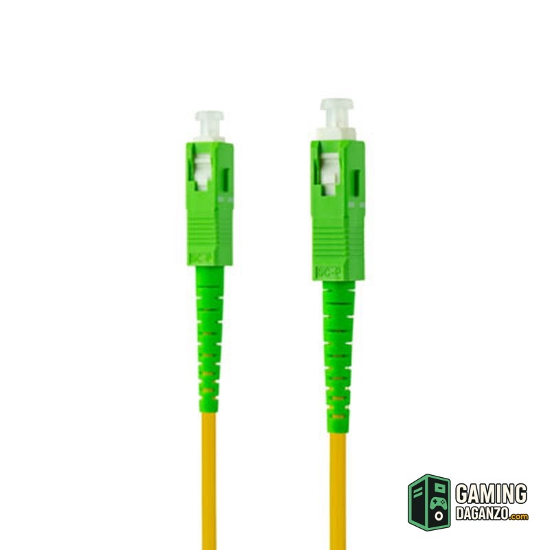 Nanocable Cable fibra SC/APC LSZH Amarillo 10m-Accesorios Redes-1 Gamingdaganzo.com