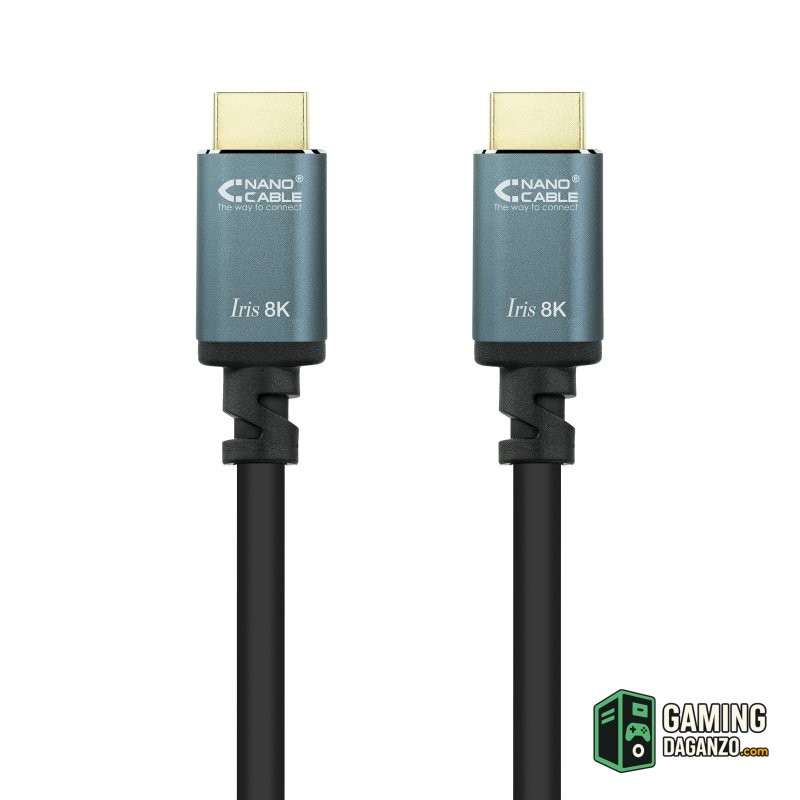 Nanocable Cable HDMI 2.1 IRIS 8K M/M, 2 metros-Accesorios Imagen y Sonido-1 Gamingdaganzo.com