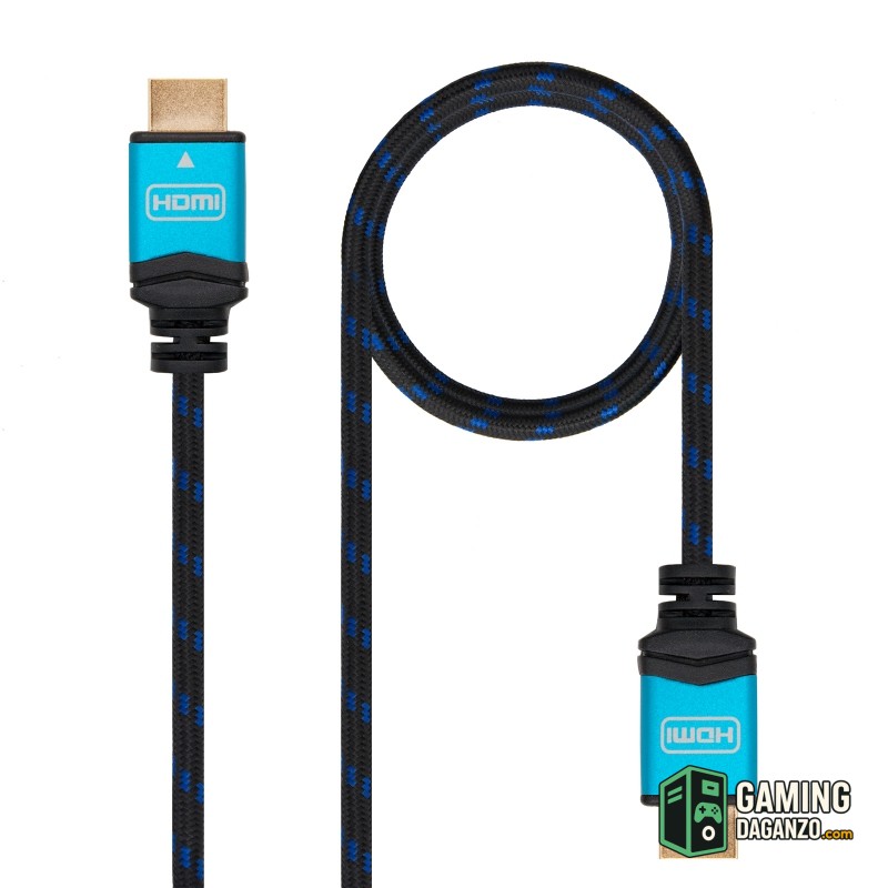 Nanocable Cable HDMI V2.0 4K@60Hz M/M 2 M-Accesorios Imagen y Sonido-1 Gamingdaganzo.com