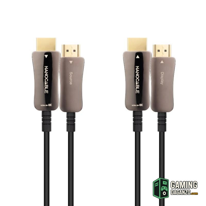 Nanocable Cable HDMI v2.1 AOC 8K@60HZ 10 m-Accesorios Imagen y Sonido-1 Gamingdaganzo.com
