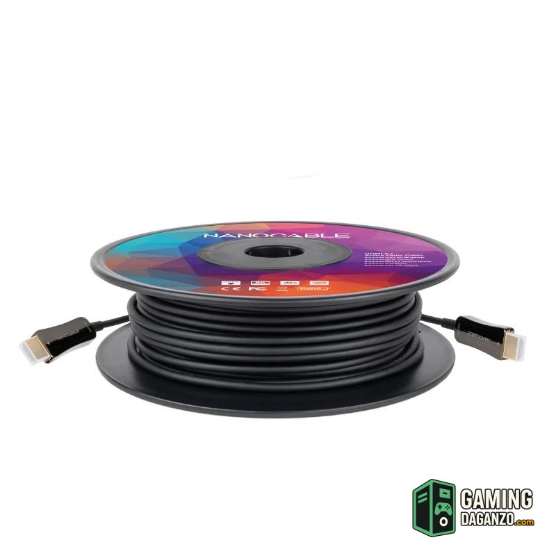 Nanocable Cable HDMI v2.1 AOC 8K@60HZ 30 m-Accesorios Imagen y Sonido-1 Gamingdaganzo.com