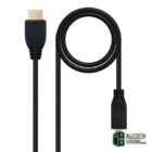 Nanocable Cable Micro HDMI 1.4 A/M-D/M 0.8 M-Accesorios Imagen y Sonido Gamingdaganzo.com