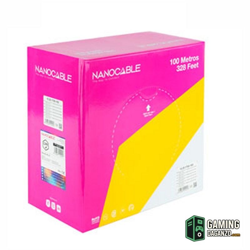 Nanocable Cable Red CAT7 CPR LSZH AWG23 100M-Accesorios Redes-1 Gamingdaganzo.com