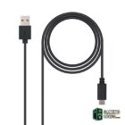 Nanocable Cable USB 2.0 3A Tipo USB-C/M-A/M 0.5 M-Accesorios PC y TPV Gamingdaganzo.com