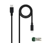 Nanocable Cable USB 2.0 3A USB-C-M/M 1.5M Negro-Accesorios PC y TPV-2 Gamingdaganzo.com