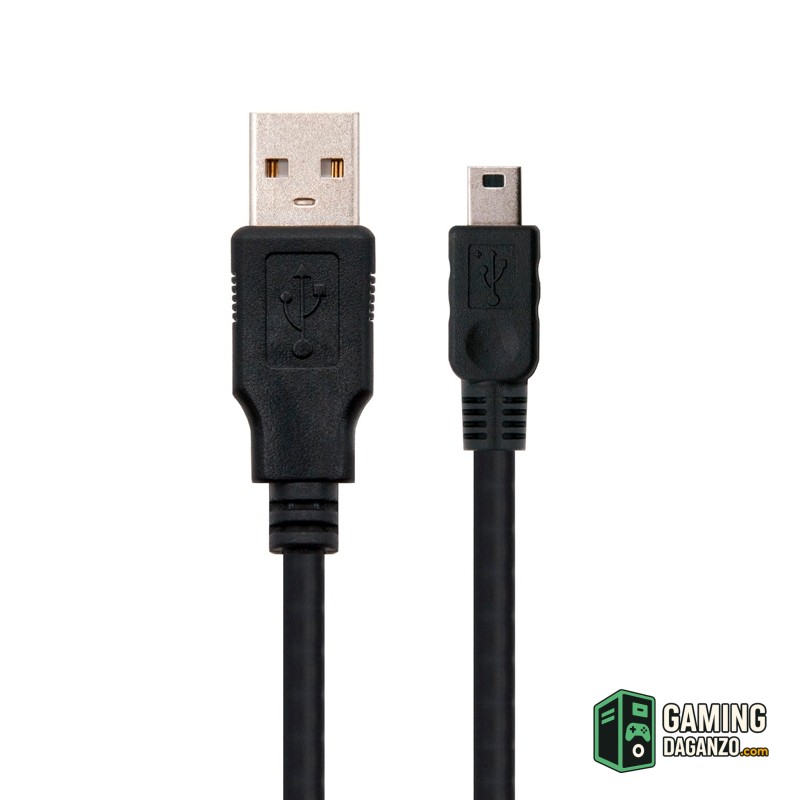 Nanocable Cable USB 2.0, A/M-Mini B/M, negro, 0.5m-Accesorios PC y TPV-1 Gamingdaganzo.com