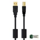 Nanocable Cable USB 2.0 Impresora Ferrita 2.0 M-Accesorios Impresora/Escaner-1 Gamingdaganzo.com