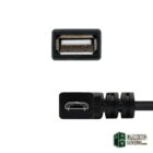 Nanocable Cable USB 2.0 OTG Tipo Micro B/M-A/H15cm