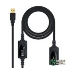 Nanocable Cable USB 2.0 Prolong. Amplificador 10M-Accesorios PC y TPV Gamingdaganzo.com