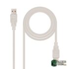 Nanocable Cable USB 2.0, Tipo A/M-A/M, 2.0 m-Accesorios PC y TPV Gamingdaganzo.com