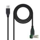 Nanocable Cable USB 3.0 Tipo A/macho-MicroUsb/B 2m-Accesorios Impresora/Escaner Gamingdaganzo.com