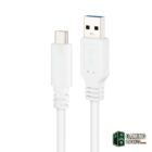 Nanocable Cable USB 3.1 Gen2 USB-C/A 2 M Blanco-Accesorios PC y TPV-1 Gamingdaganzo.com