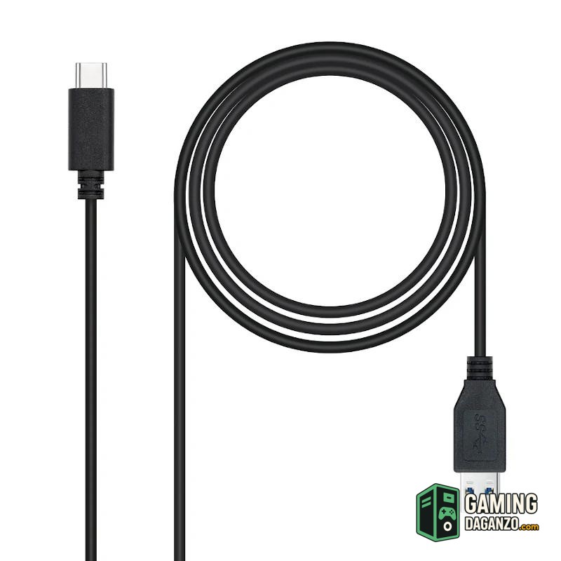 Nanocable Cable USB 3.1 Gen2 USB-C/M-A/M 2M-Accesorios PC y TPV-1 Gamingdaganzo.com