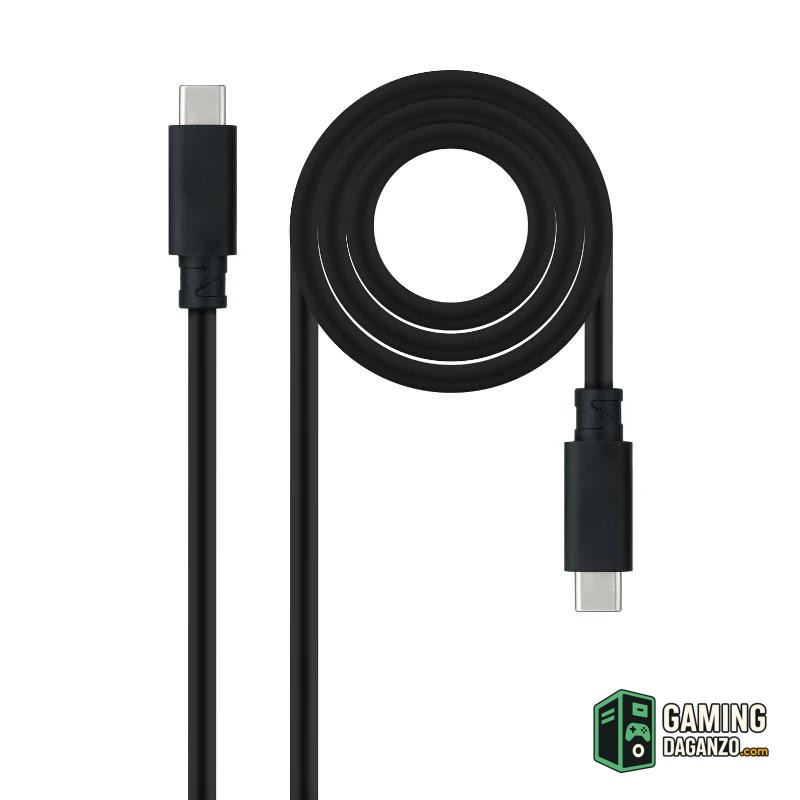 Nanocable Cable USB 3.1GEN2 5A USB-C-M-USB-C-M 3m-Accesorios PC y TPV-1 Gamingdaganzo.com