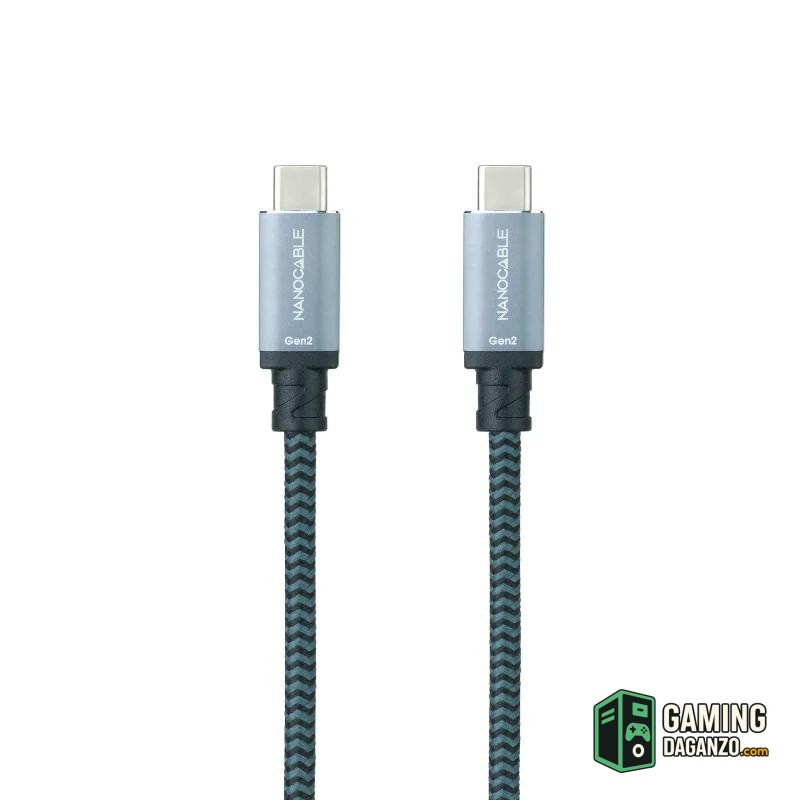 Nanocable Cable USB 3.1GEN2 5A USB-C-M-USB-C-M 3M-Accesorios PC y TPV-1 Gamingdaganzo.com