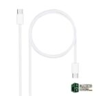Nanocable Cable USB-C 2.0 60W USB-C/M-M, 1m