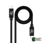 Nanocable Cable USB4 Gen3x2 40Gbps 240W USB-C 1M-Accesorios PC y TPV Gamingdaganzo.com