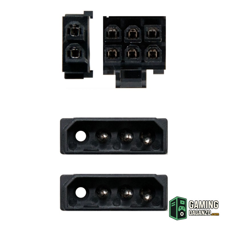 Nanocable Cable VGA 2x5.25"/M-PCI-E(6+2PIN)/M 20cm-Accesorios PC y TPV-1 Gamingdaganzo.com