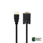 Nanocable Conversor HDMI a VGA M-M, 1.8 m Negro-Accesorios Imagen y Sonido-1 Gamingdaganzo.com