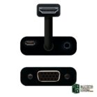 Nanocable Conversor HDMI/SVGA+AUDIO HDMI/M-SVGA/H-Accesorios Imagen y Sonido-1 Gamingdaganzo.com