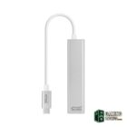 Nanocable Conversor USB-C Ethernet +3xUSB 3.0-Accesorios Redes-1 Gamingdaganzo.com