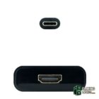Nanocable Conversor USB-C/M a HDMI/H Negro 15cm-Accesorios Imagen y Sonido-2 Gamingdaganzo.com