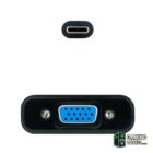 Nanocable Conversor USB-C/M a VGA/H Negro 10cm-Accesorios Imagen y Sonido-2 Gamingdaganzo.com