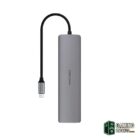 Nanocable Hub 8en1 USB-A+USB-C+HDMI+USB-C PD+Jack-Accesorios Imagen y Sonido-1 Gamingdaganzo.com