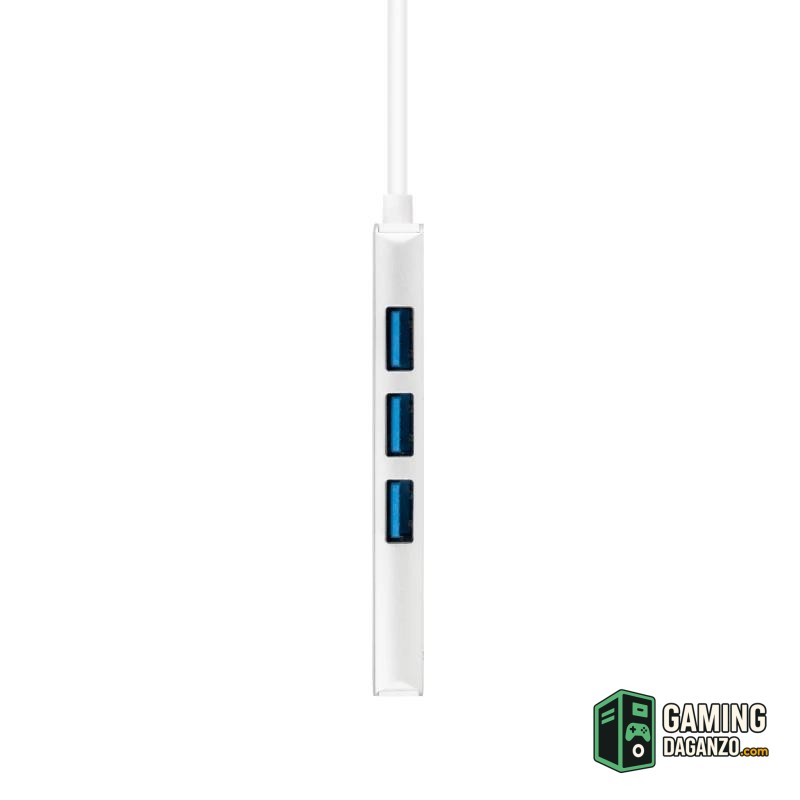 Nanocable Hub USB 3.0 4 x USB 3.0 10cm. Gris
