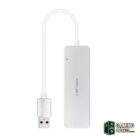 Nanocable Hub USB 3.0 4 x USB 3.0 10cm. Gris