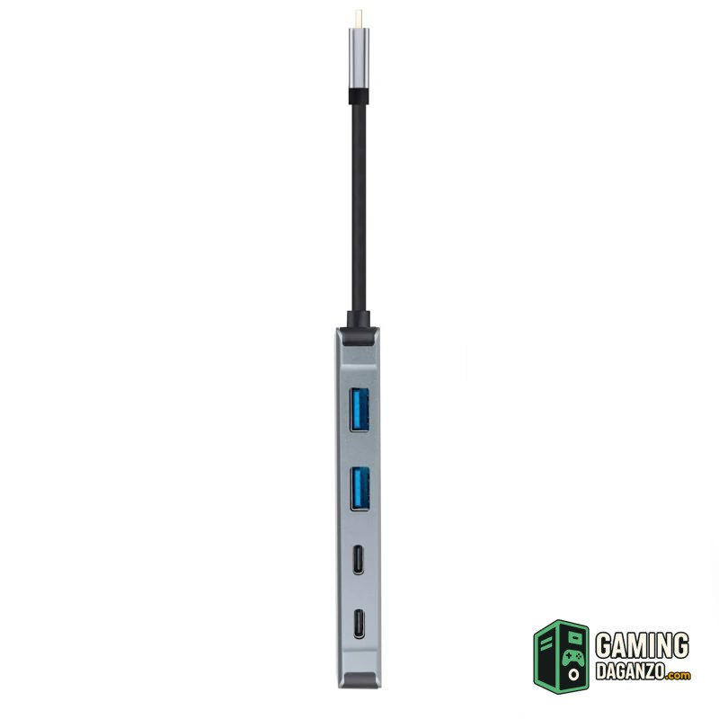 Nanocable Hub USB-C 2xUSB-A+2xUSB-C+HDMI+USB-C PD-Accesorios Imagen y Sonido-1 Gamingdaganzo.com