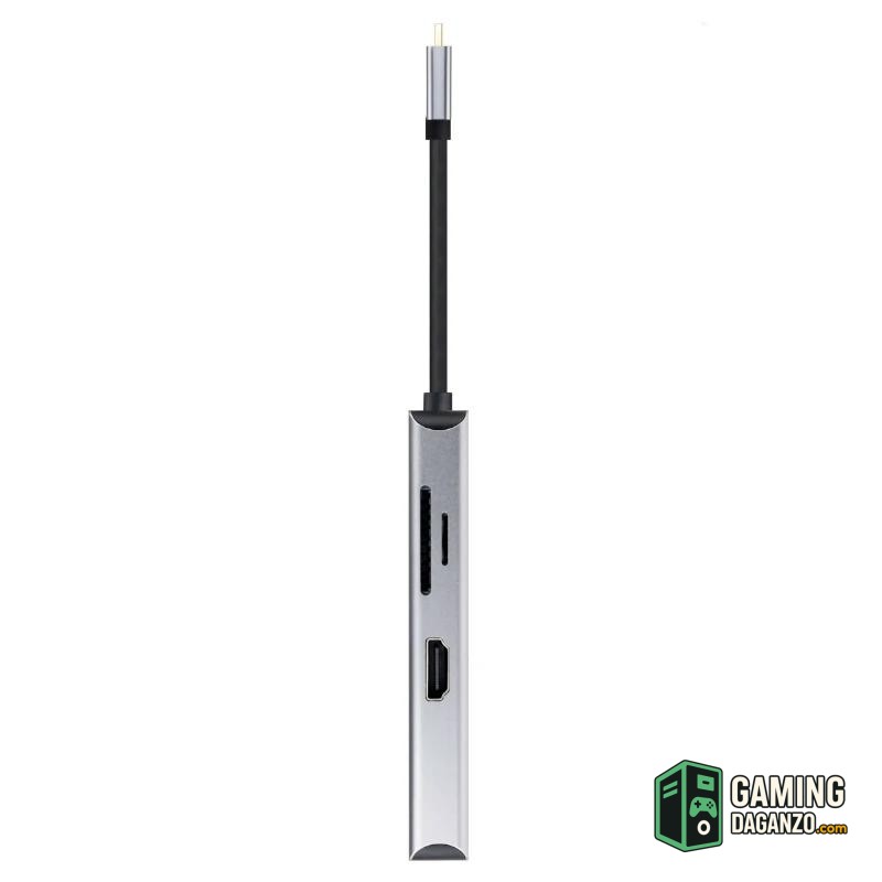 Nanocable Hub USB-C 3xUSB-A+2xHDMI+RJ45+TF+SD+PD-Accesorios Imagen y Sonido-1 Gamingdaganzo.com