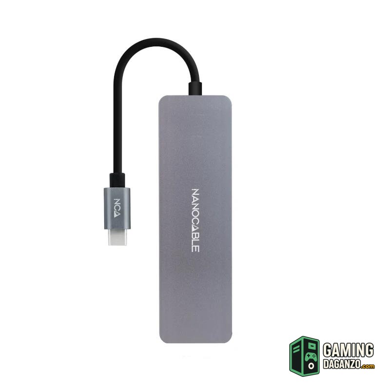 Nanocable HUB USB-C a 3xUSB 3.0/H+1xUSB-C/H