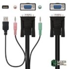 Nanocable KVM Switch VGA USB 1u-2PC+Cable Nanocable KVM Switch VGA USB 1u-2PC+Cable-Accesorios Imagen y Sonido-2 Gamingdaganzo.com