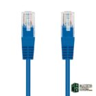Nanocable Latiguillo Cat.6 UTP 25cm Azul-Accesorios Redes-1 Gamingdaganzo.com