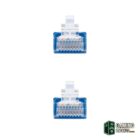 Nanocable Latiguillo Cat.6 UTP 25cm Azul-Accesorios Redes-2 Gamingdaganzo.com