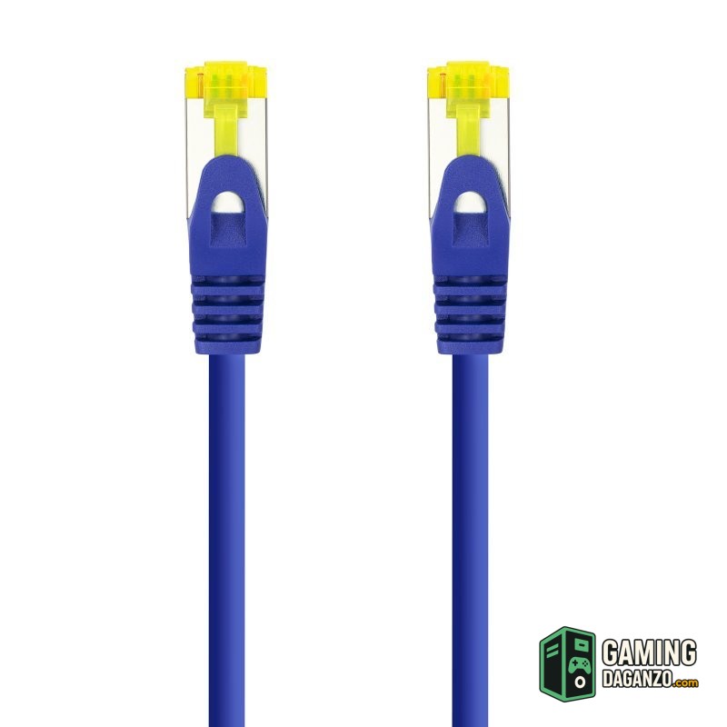 Nanocable Latiguillo Cat. 6A LSZH/SFTP 2M Azul-Accesorios Redes-1 Gamingdaganzo.com