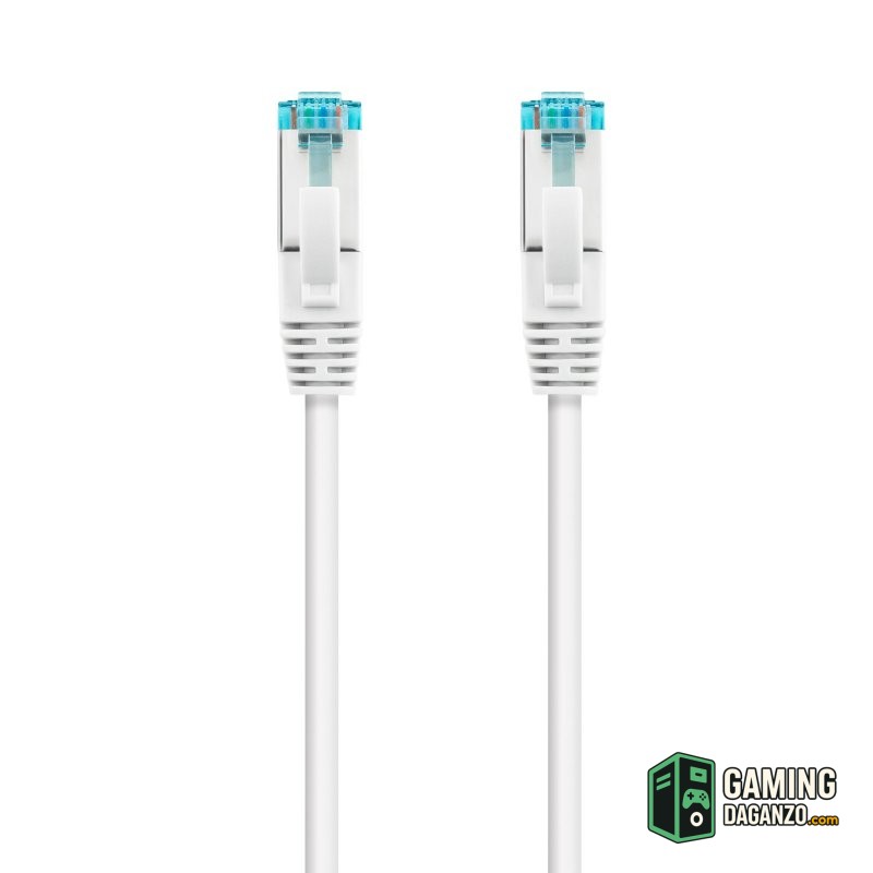 Nanocable Latiguillo Cat. 7 LSZH/SFTP 1M Blanco-Accesorios Redes-1 Gamingdaganzo.com