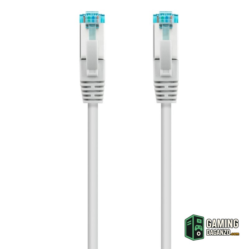 Nanocable Latiguillo Cat. 7 LSZH/SFTP 20 M Gris-Accesorios Redes-1 Gamingdaganzo.com