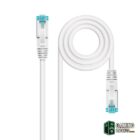 Nanocable Latiguillo Cat. 7 LSZH/SFTP 25 CM Blanco-Accesorios Redes Gamingdaganzo.com