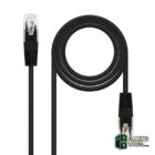 Nanocable Latiguillo Categoria 5E UTP 1 M Negro-Accesorios Redes Gamingdaganzo.com