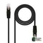 Nanocable Latiguillo Categoria 5e UTP 3 M Negro-Accesorios Redes Gamingdaganzo.com