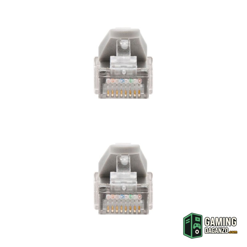 Nanocable Latiguillo Categoria 6 FTP 3 Metros Gris-Accesorios Redes-1 Gamingdaganzo.com