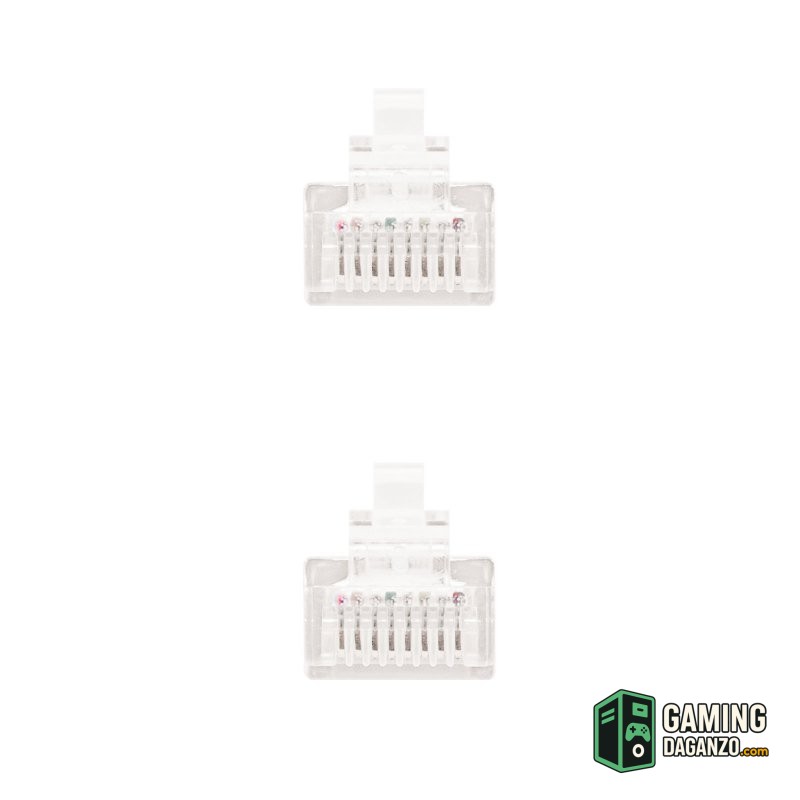 Nanocable Latiguillo Categoria 6 UTP 2 M Blanco-Accesorios Redes-1 Gamingdaganzo.com