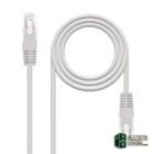 Nanocable Latiguillo Categoria 6 UTP 25 M Gris-Accesorios Redes Gamingdaganzo.com