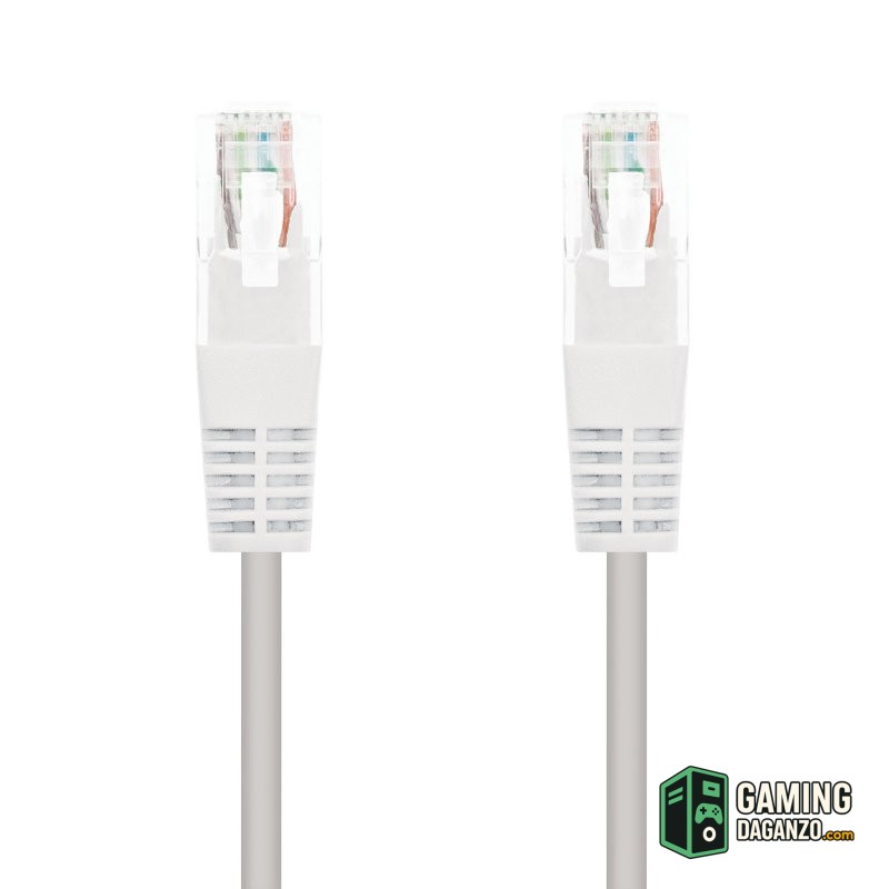 Nanocable Latiguillo Categoria 6 UTP 3 M Blanco-Accesorios Redes-1 Gamingdaganzo.com